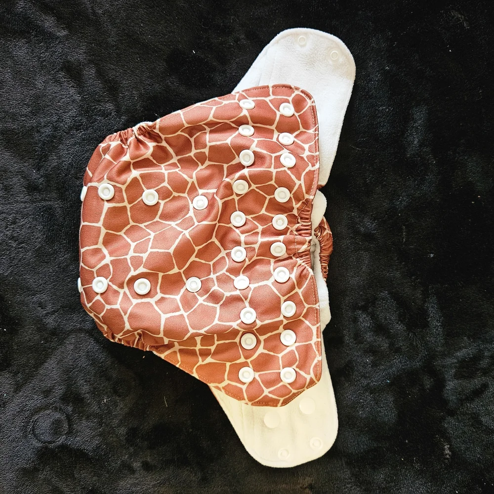 Zebra, Cow, and Giraffe Print Diaper Covers
